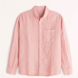 Abercrombie Linen Button Up Shirt